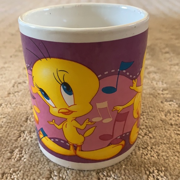 Looney Tunes Warner Brothers 2002 Tweety Bird Mug - Picture 2 of 5